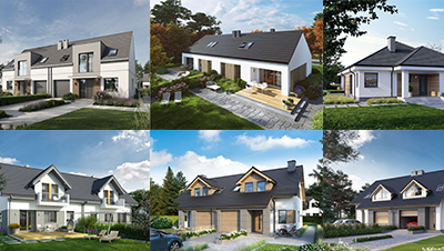 Wszystkie projekty domów - Ecodomy.pl